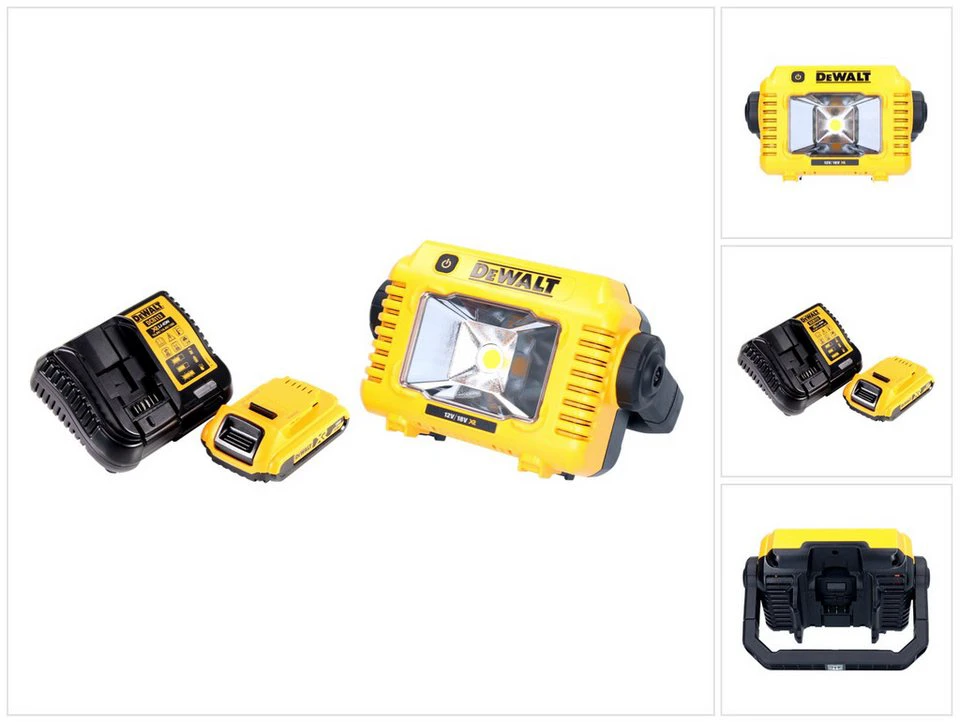 DeWalt DCL 077 Akku LED Arbeitsstrahler 12 V 18 V 2000 lm IP54