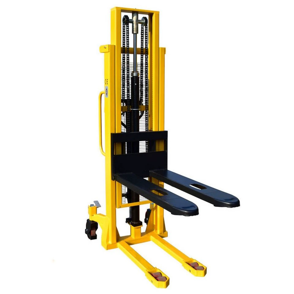 Midori Hochhubwagen Handstapler Hubhöhe 2,50 m PU-Rollen Tragkraft 1000 kg