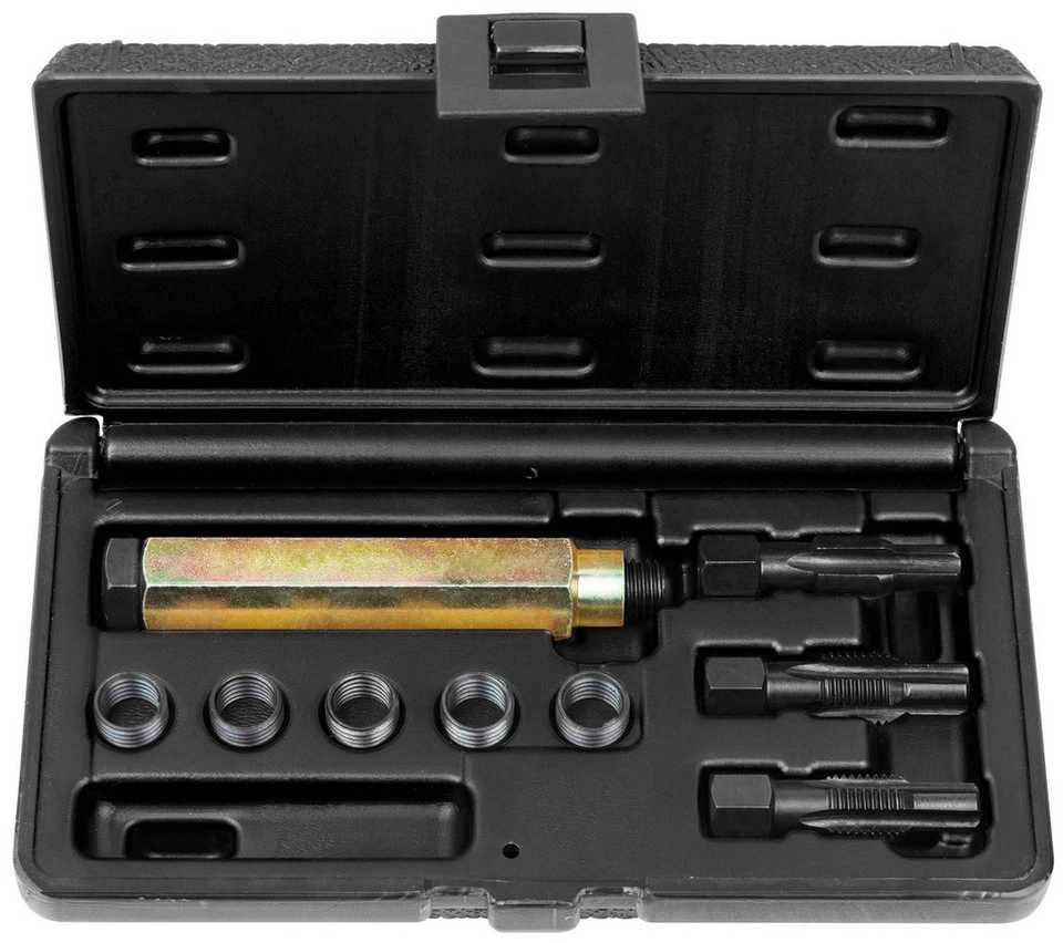 KS Tools Universalbohrer THREADfix Reparatur-Satz M12x1,5 für Lambdasonden 9-tlg 150.5070