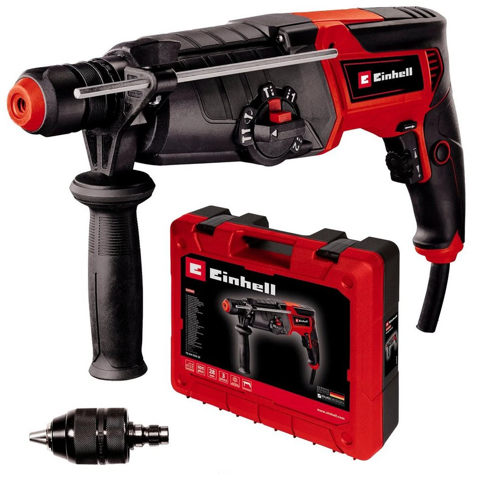 Einhell Bohrhammer TE-RH 950 5F 950 W SDS-plus 2600 U/min mit Koffer