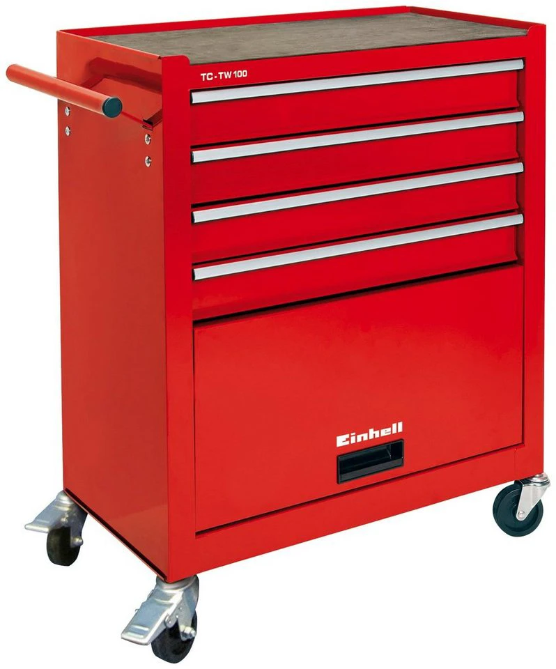 Einhell Werkstattwagen TC-TW 100 75 kg 4 Schubladen