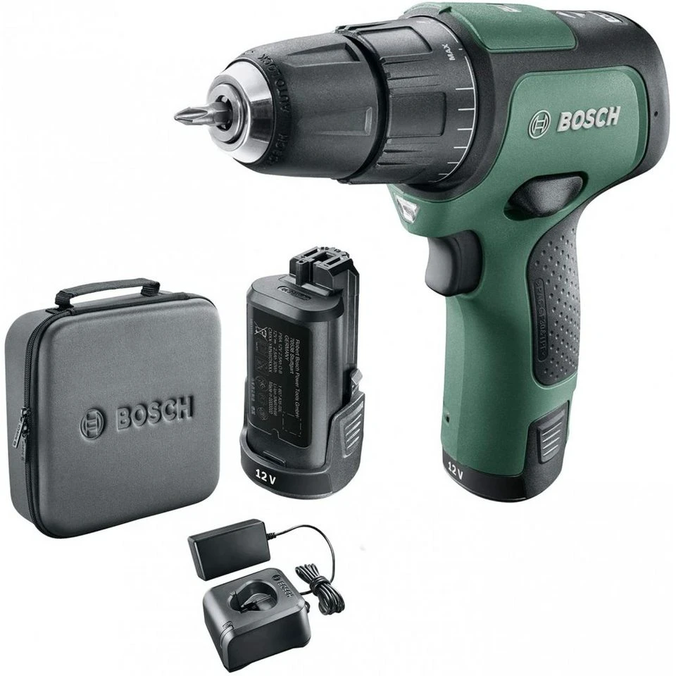 BOSCH EasyImpact 12 Akku-Schlagbohrschrauber grün/schwarz