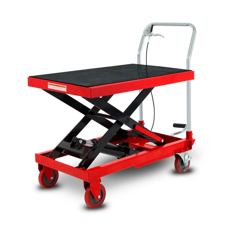 EBERTH Scherenhubwagen SC3-HT750 hydraulisch 750 kg 820 x 520 mm Hubhöhe 280-780 mm