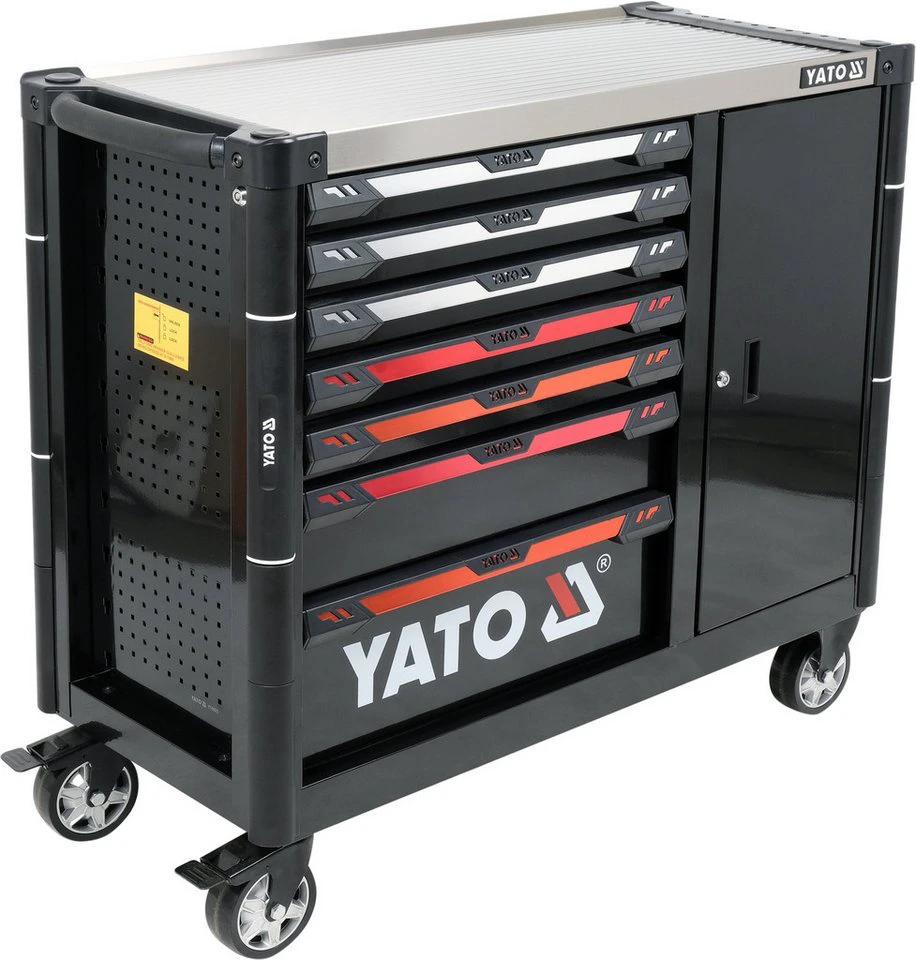 Yato Werkstattwagen 1100x990x480mm mit 7 Schubladen