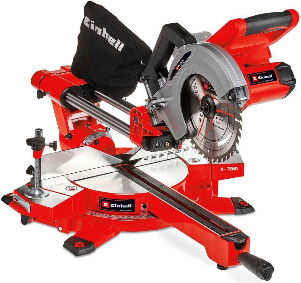 Einhell Akku-Zug-Kapp-Gehrungssäge TE-SM 36/210 Li Solo Power X-Change HM-Präzisionssägeblatt