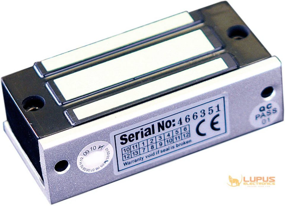 LUPUS ELECTRONICS Magnetisches Sperrelement V2 Gefahrenmeldeanlage Funkgesteuert 60 Kilo