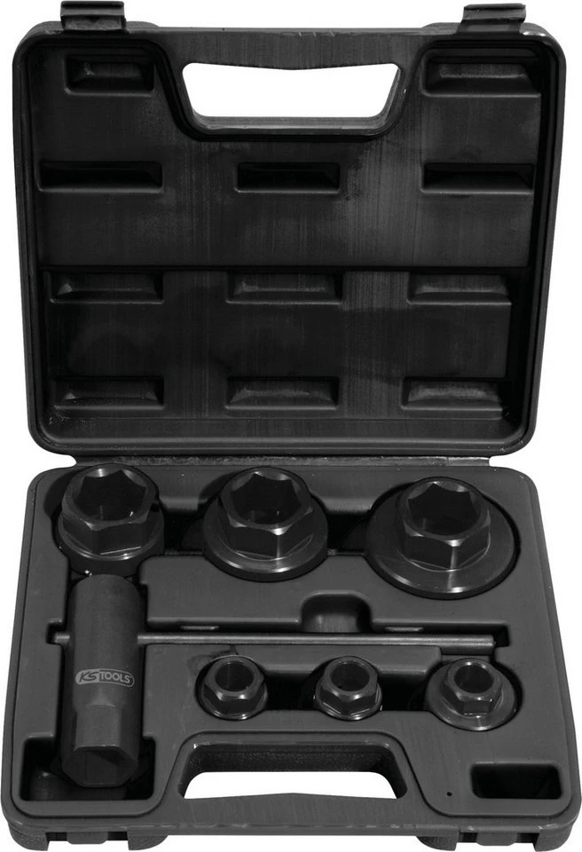 KS Tools Schneideisen-Adapter-Satz 8-tlg 331.0620 im Kunststoffkoffer