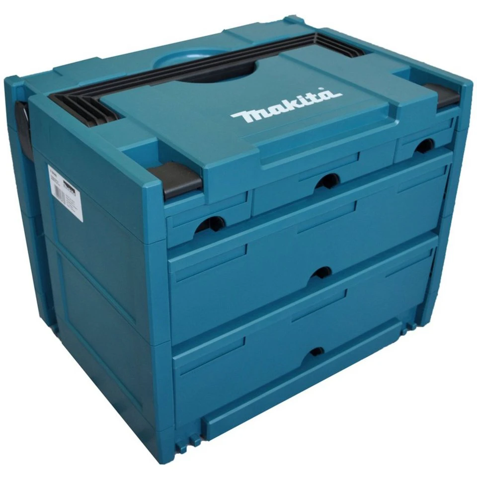Makita MAKSTOR Modell 4.5 P-84349 Werkzeugkoffer 5 Schubladen