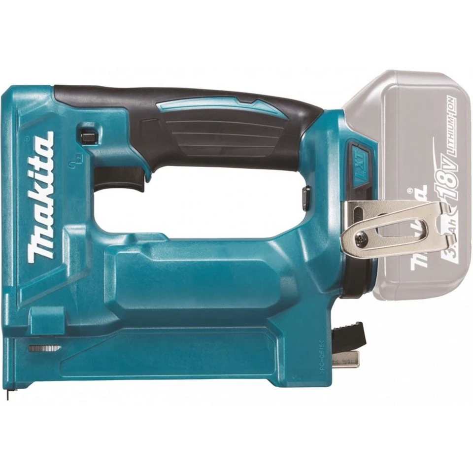 Makita Akku-Stauchkopfnagler DST112Z Akku-Tacker blau/schwarz