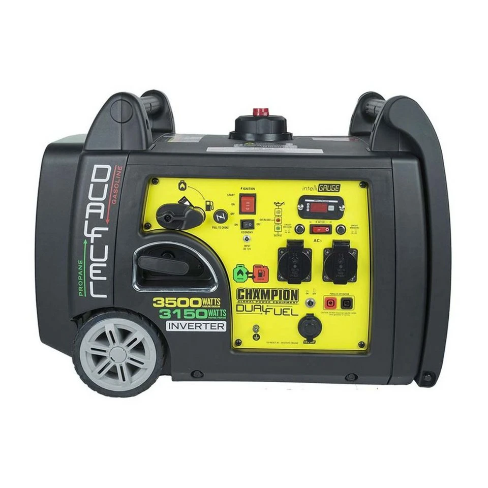 Champion Power Equipment DualFuel 3500E 73001i-DF-EU Inverter Generator Benzin Gas