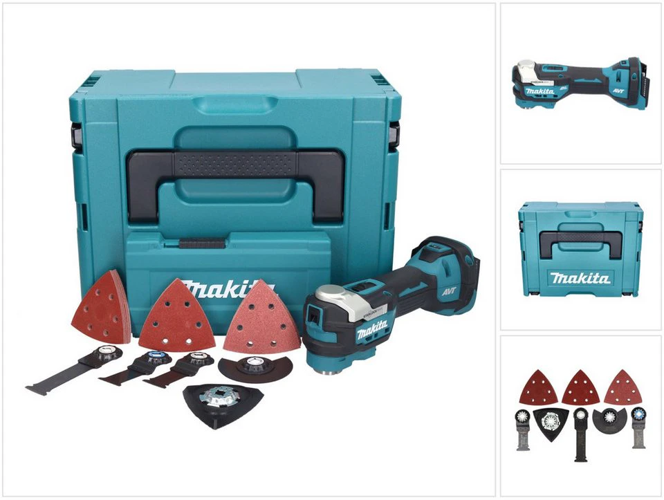 Makita Akku-Multifunktionswerkzeug DTM 52 ZJX4 18 V Starlock Max Brushless