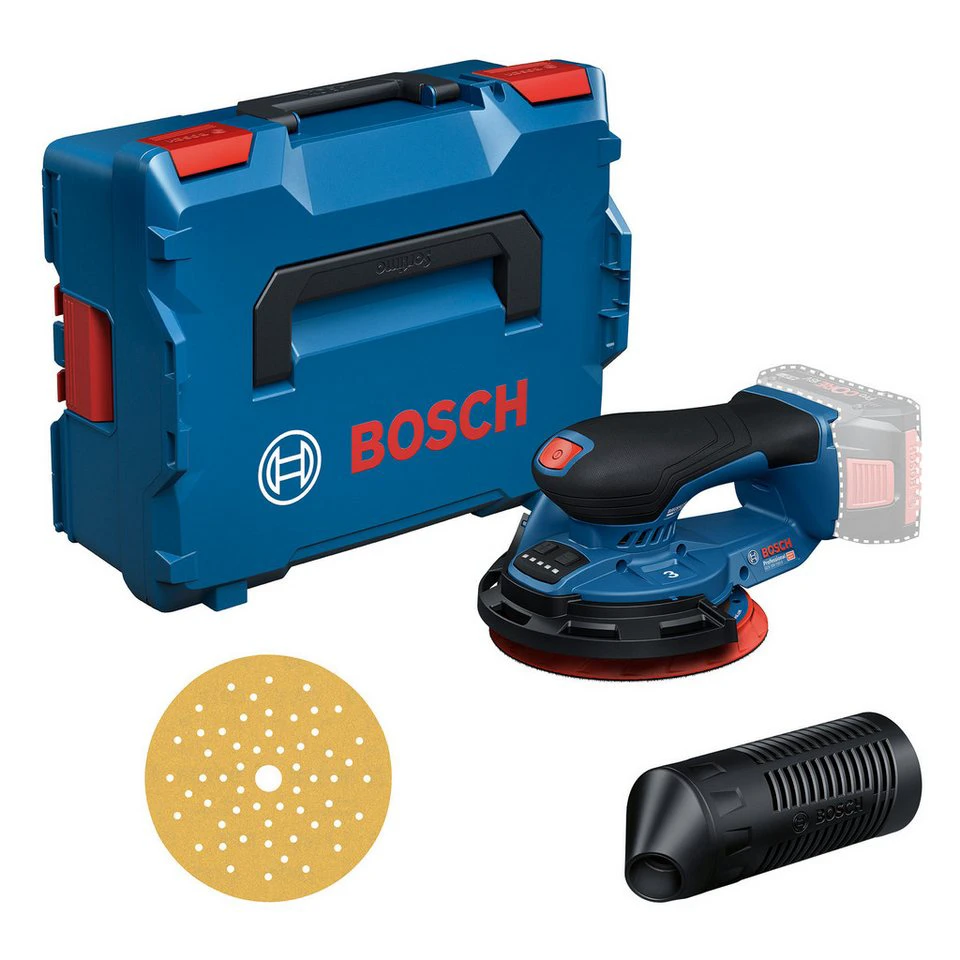 Bosch Professional Akku-Exzenterschleifer GEX 18V-150-3 solo L-BOXX 162 ohne Akku Ladegerät