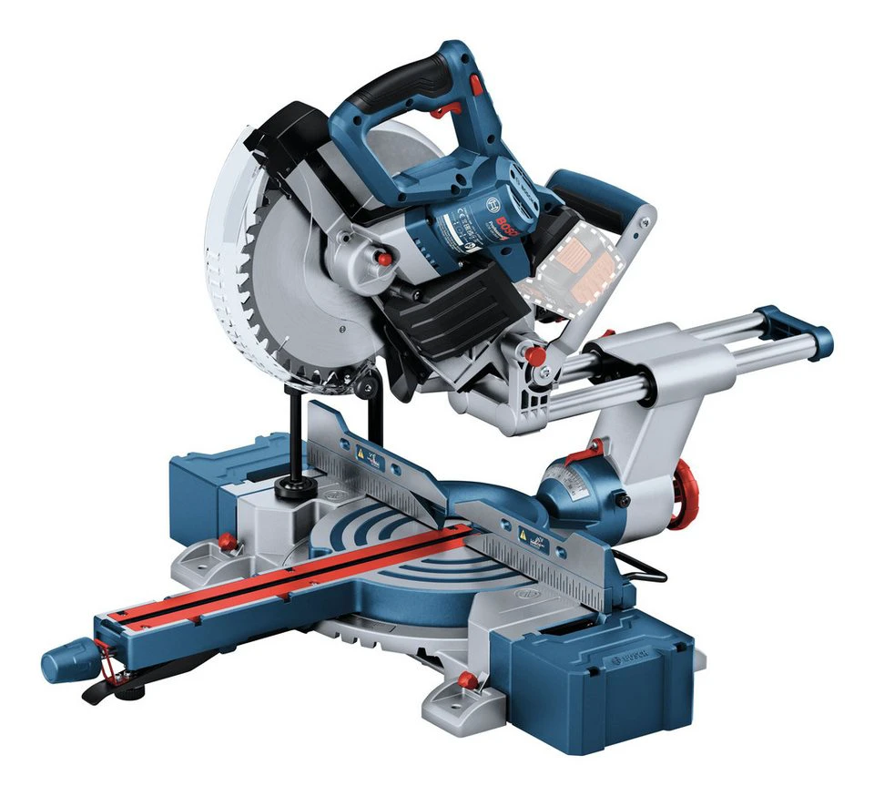 BOSCH Akku-Kapp-Gehrungssäge GCM 18V-254 D BITURBO ohne Akku im Karton
