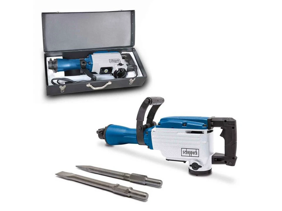 Scheppach Abbruchhammer AB1700 1700 W 50 Joule 30 mm Sechskant-Werkzeugaufnahme