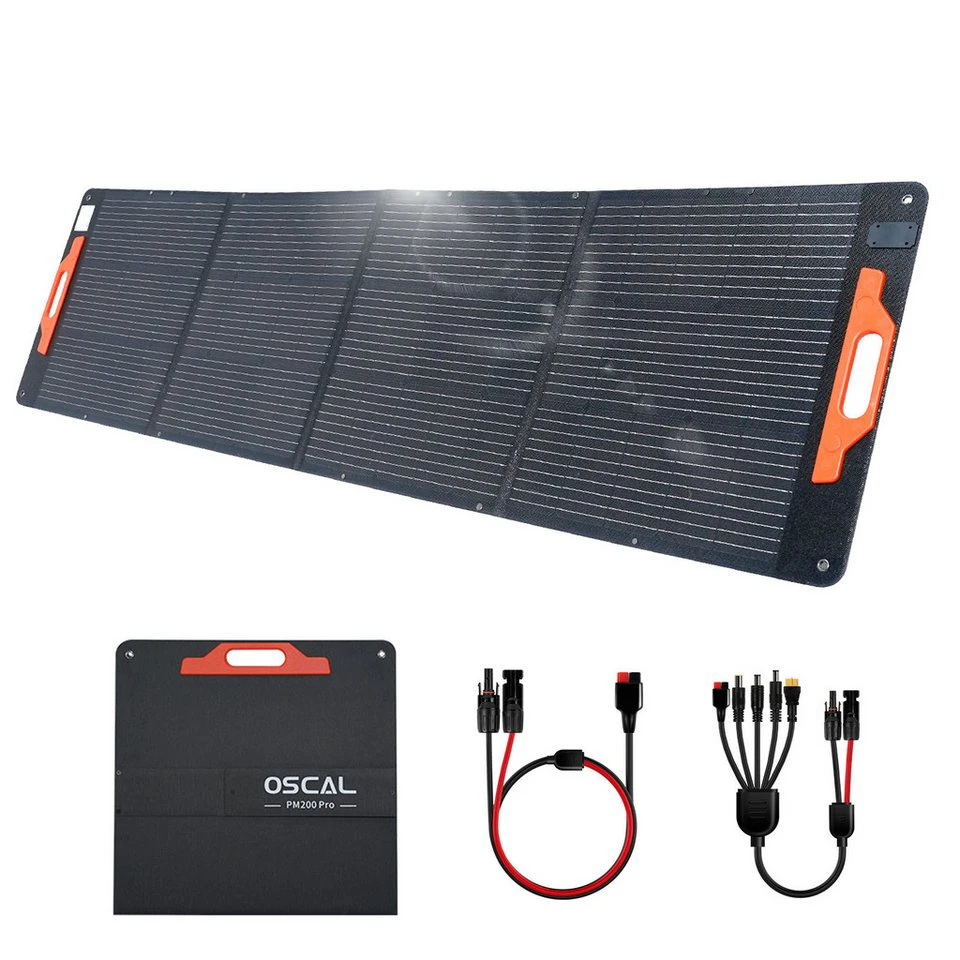 OSCAL PM200 Pro faltbares Solarpanel 200W