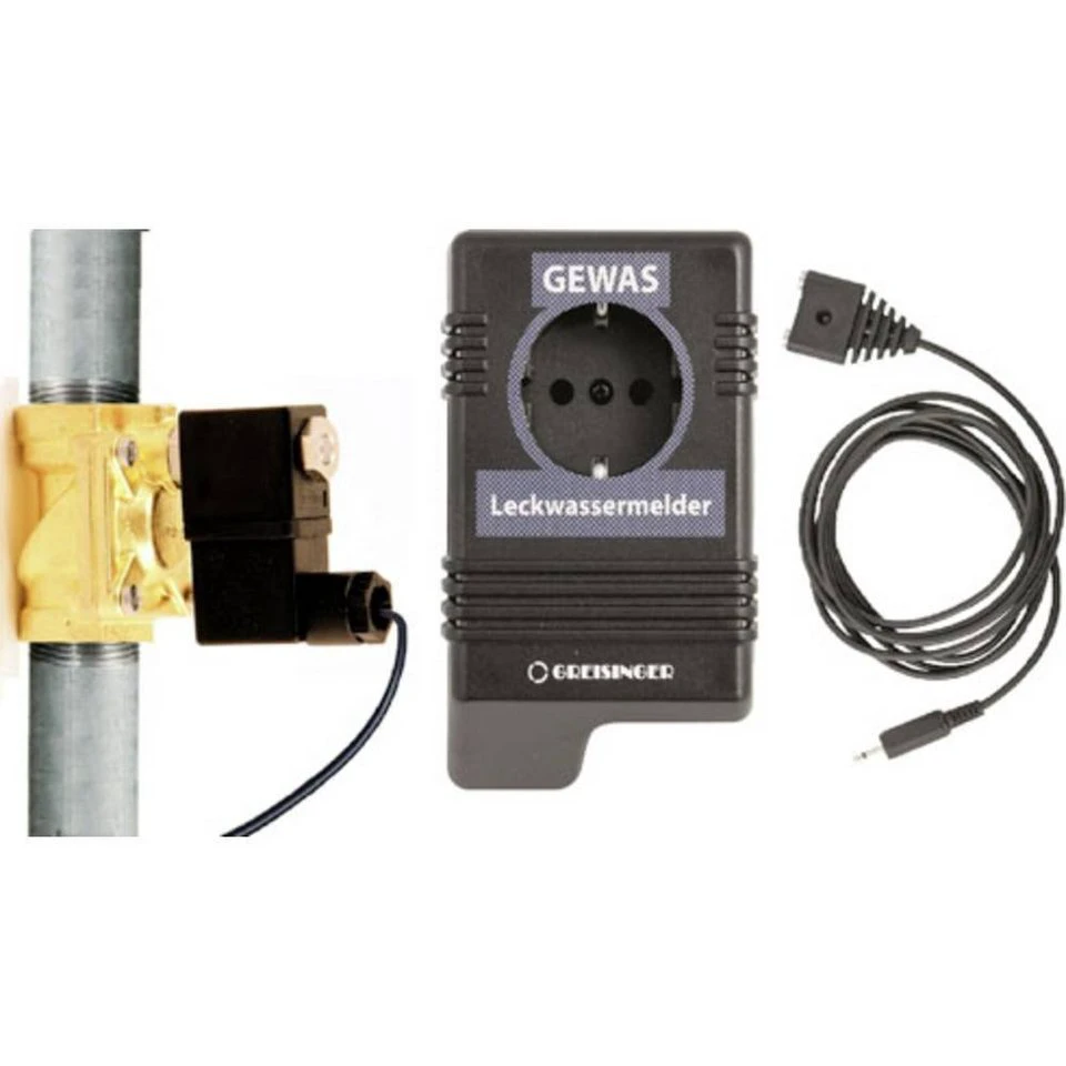 Greisinger Leckwassermelder GEWAS191-AN-M-1/2 482756 mit externem Sensor Maschinenabschaltung