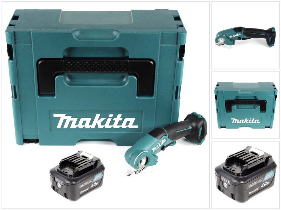 Makita Akku-Multifunktionswerkzeug CP 100 DM1J Akku Universalschere 10,8 V im Makpac 4,0 Ah