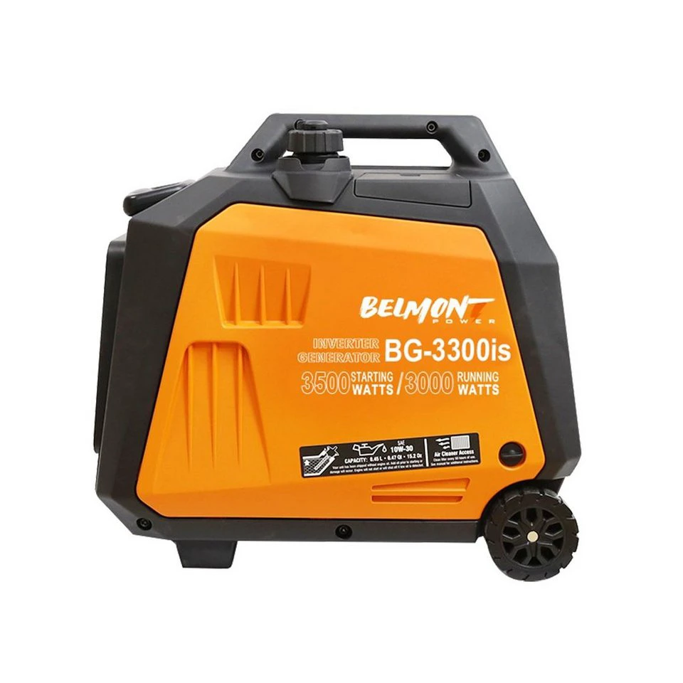 BELMONT Stromgenerator Power Generator BG3300i 3 kW Inverter Silent 63 dB 4-Takt-Motor max. 3,3 kW