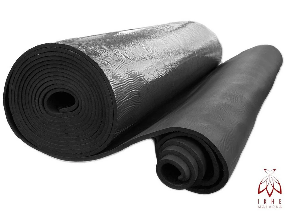 IKHEMalarka Dämmunterlage Kautschuk PVC NBR selbstklebend 10mm Schaum 1 Meter breit