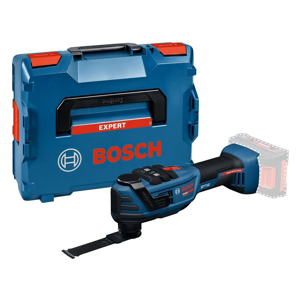 Bosch Professional Akku-Multi-Cutter EXPERT EXOP18V-40 Solo L-BOXX