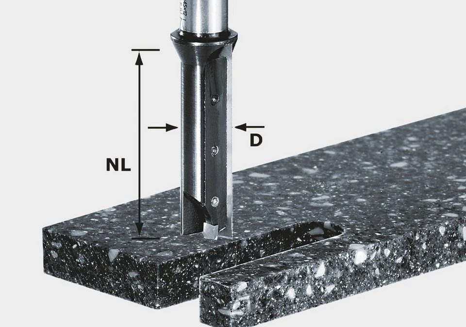 FESTOOL Fräser-Set für OF 1400 OF 2200 mit Wendeplatten