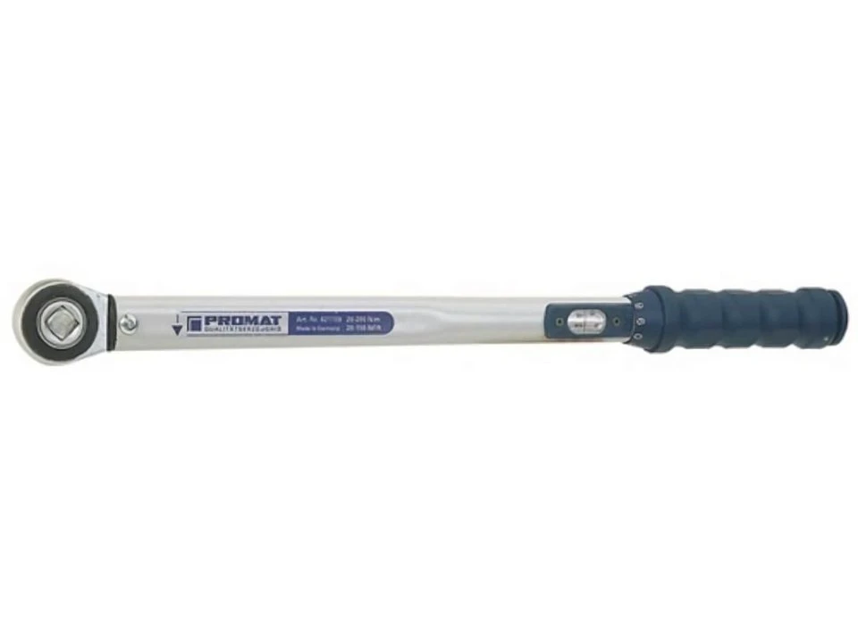 PROMAT Drehmomentschlüssel 3/4 Zoll 150–750 Nm Skalenteilung 1 Nm