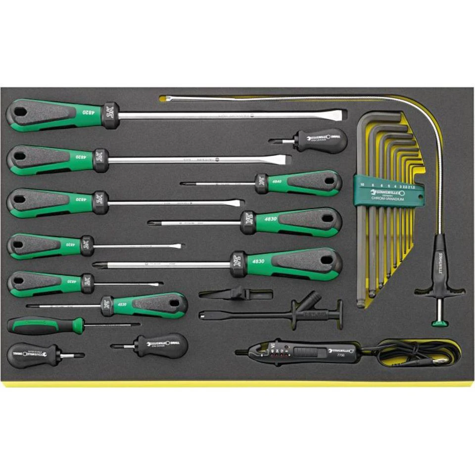 Stahlwille Schraubendrehersatz DRALL i.TCS Nr 96830706 24-teilig Tool Control System