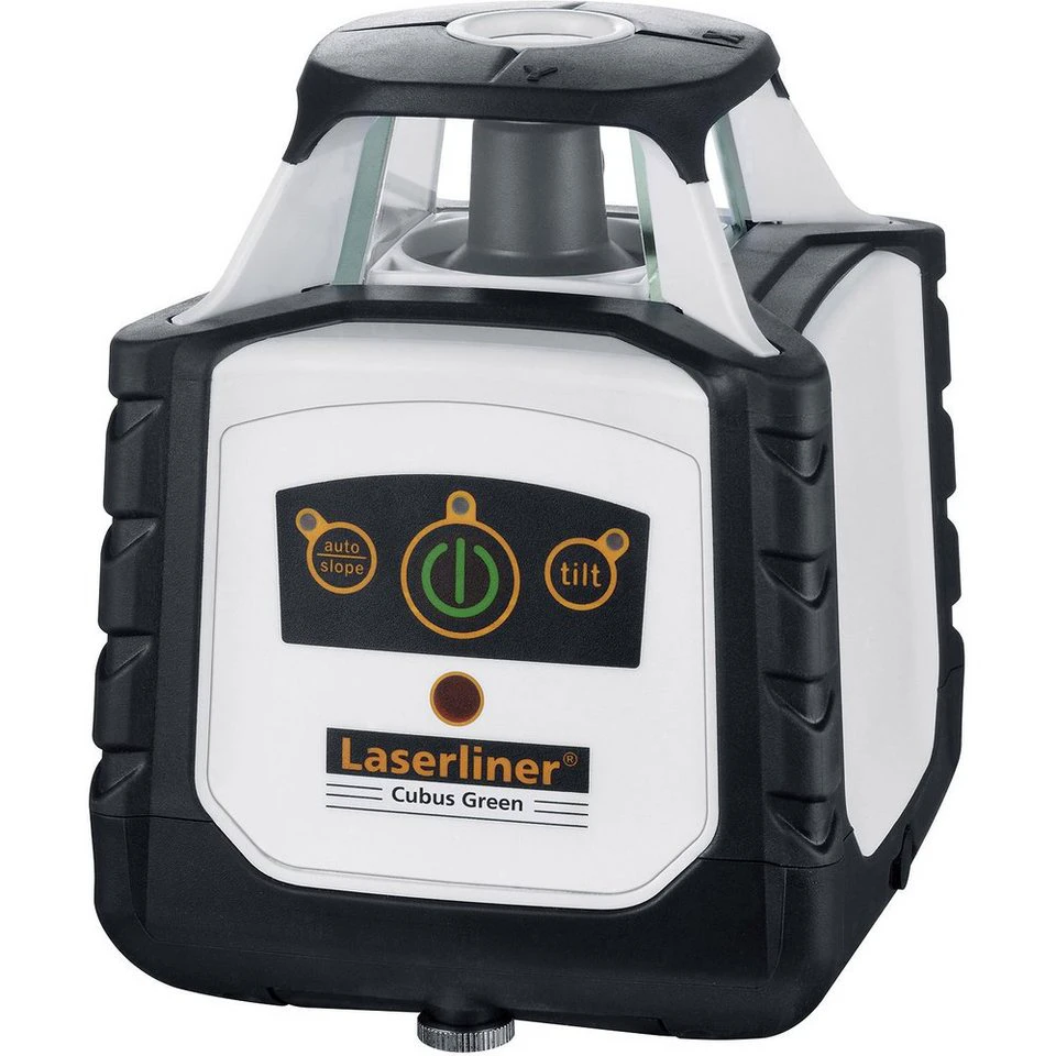 LASERLINER Cubus Green 110 Rotationslaser mit Laserempfänger SensoLite 110 G