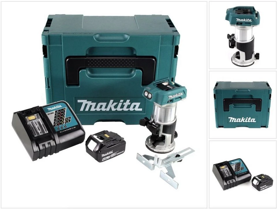 Makita Multifunktionsfräse DRT 50 RM1J Akku 18V brushless 4,0 Ah