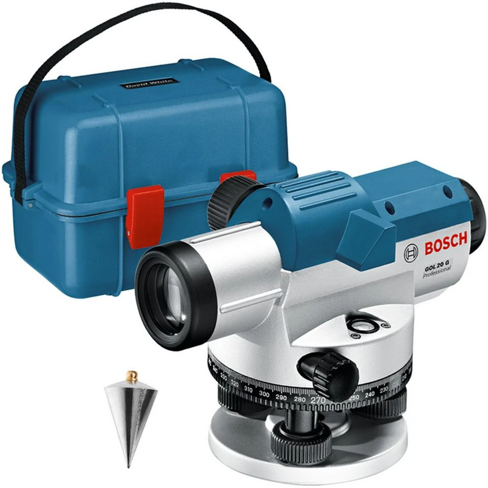 Bosch Professional Optisches Nivelliergerät GOL 20 G Professional 400 Gon IP54