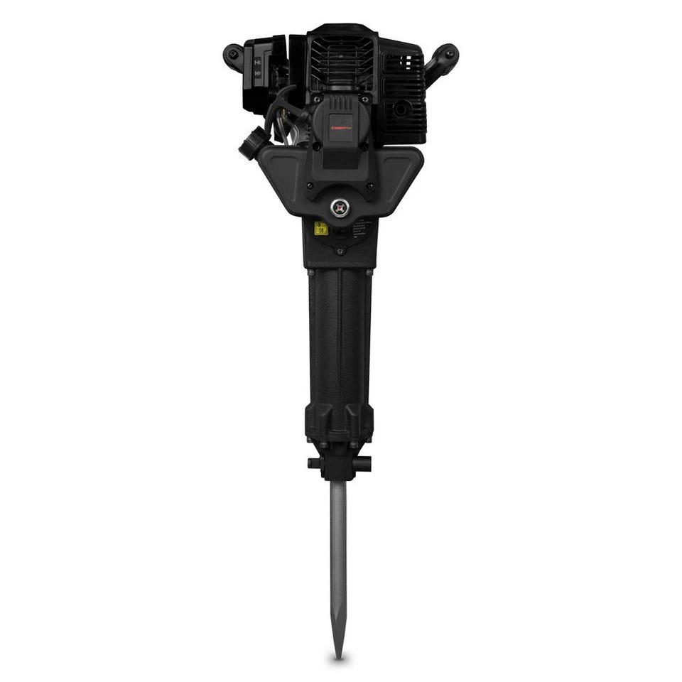EBERTH Abbruchhammer GB1-1800 2-Takt Benzinmotor 2,5 PS 700-1500 Schläge/Min SDS HEX