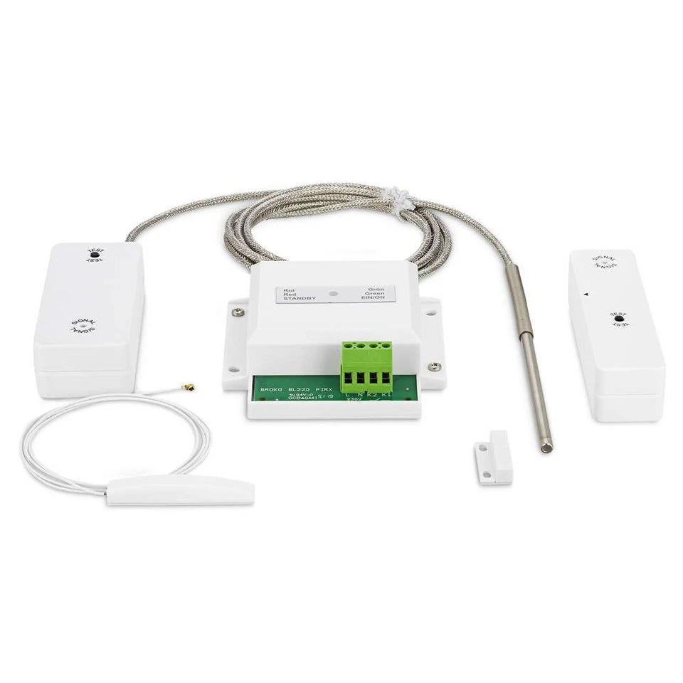 BROKO BL220FiT Smarter Kontaktsensor BL220FiT(SG)-System mit BL220FiRX BL220FTX BL220TEMP