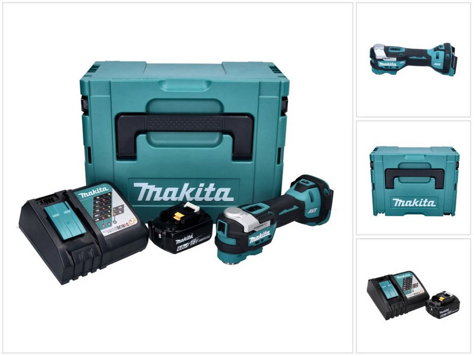 Makita DTM 52 Akku-Multifunktionswerkzeug 18 V LXT Starlock Max Brushless