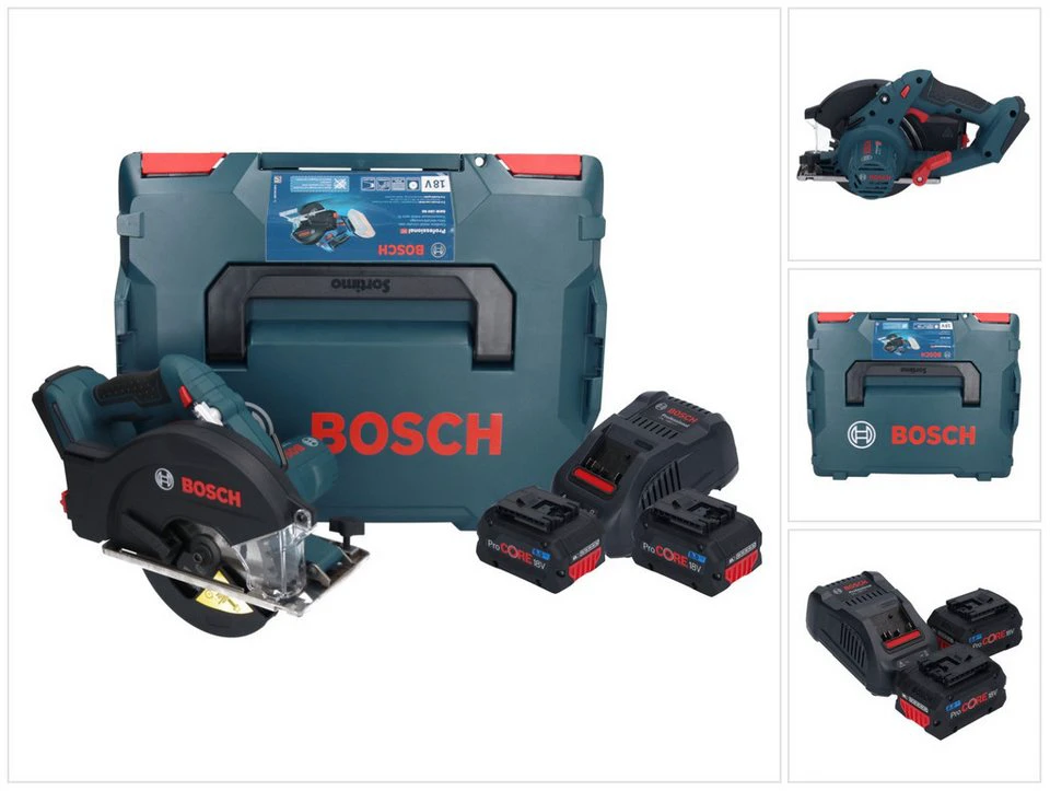 Bosch Kompakt-Handkreissäge GKM 18V-50 Professional Akku Metall 18 V 136 mm