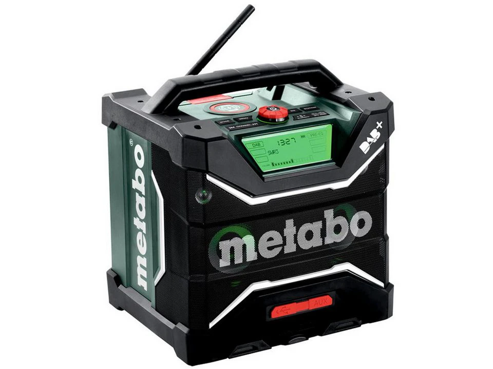 Metabo RC 12-18 32W BT DAB+ Akku-Baustellenradio mit Akku-Ladefunktion