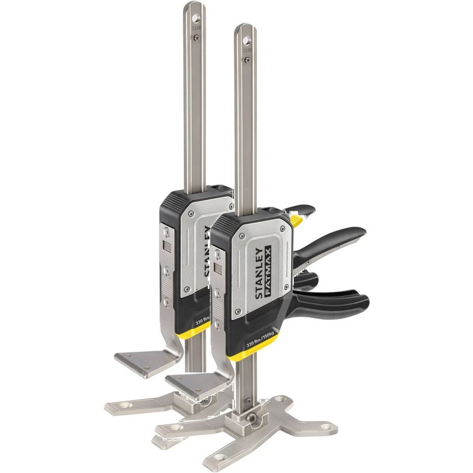 STANLEY FATMAX Einhand-Montageheber Tradelift 2 Stück 150 kg Hubkraft