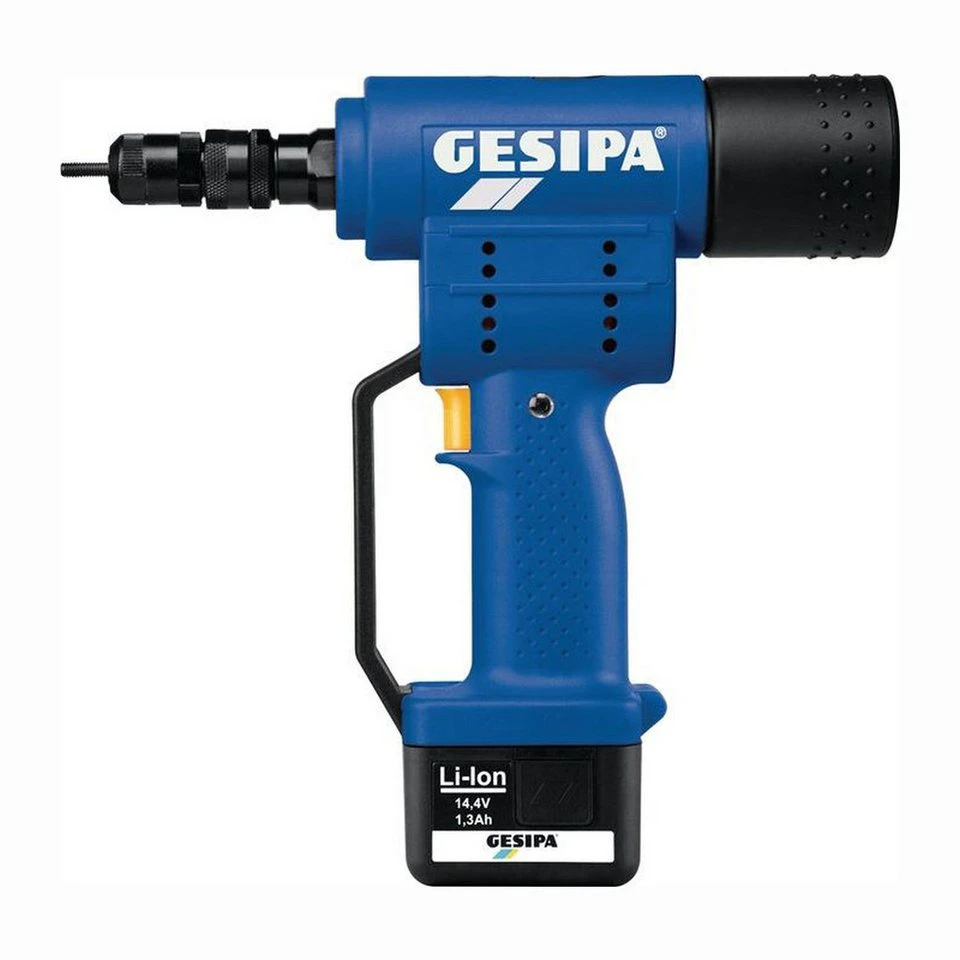 GESIPA Akkublindnietmutternsetzgerät FireBird® Werkzeugset 10-teilig 13000 N