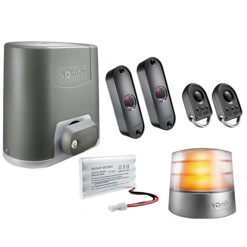 Somfy Schiebetorantrieb Elixo 500 3S RTS Comfort Pack Torantrieb per Funk