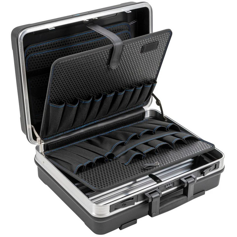 B&W International Werkzeugkoffer Profi Case Type Base 120.02/P ABS schwarz 28,1 l