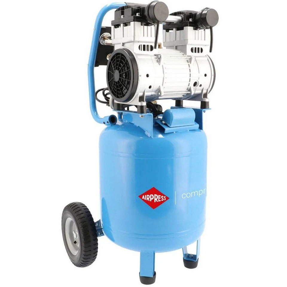 Airpress Kompressor Silent 2 PS 38 Liter 8 bar LMO 40-250 Typ 36854 ölfrei