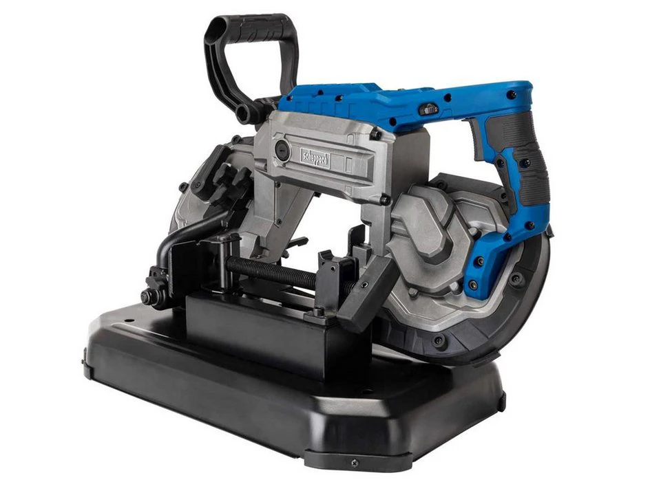 Scheppach Metallbandsäge MBS1200xt 1100 W 2IN1 mit Fixierungsmechanismus