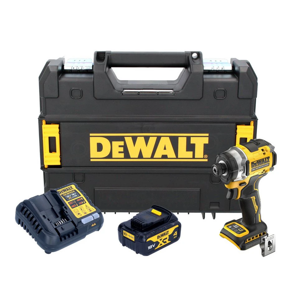 DeWALT Akku-Schlagschrauber DCF 860 18 V 282 Nm 1/4 Zoll mit Akku Ladegerät TSTAK