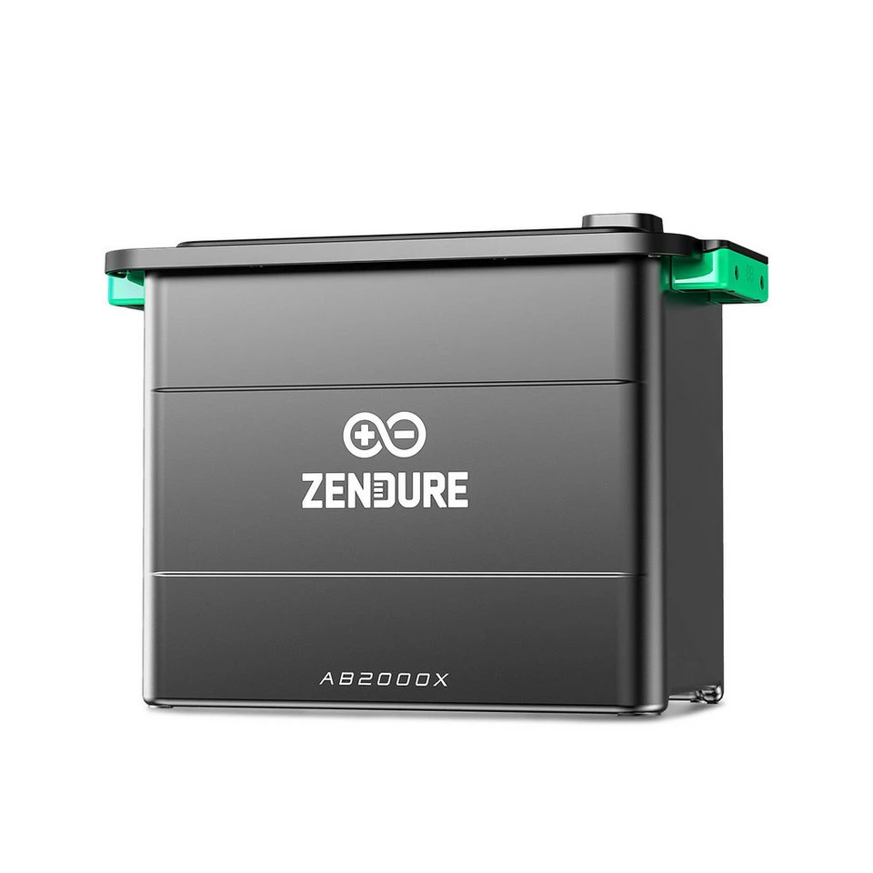 ZENDURE SuperCharged Balkonkraftwerk AB2000X 1920 Wh LiFePO₄ IP65 erweiterbar