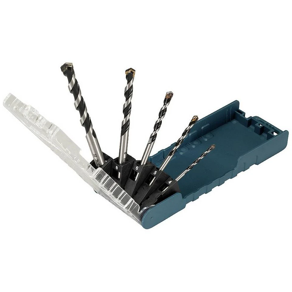 Makita Mehrzweckbohrer E-14255 TCT Multibohrer Set 5-tlg mit Rundschaft