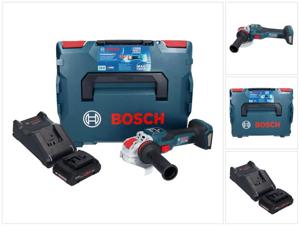 Bosch GWX 18V-15 SC Professional Akku-Winkelschleifer 18 V 125 mm BITURBO X