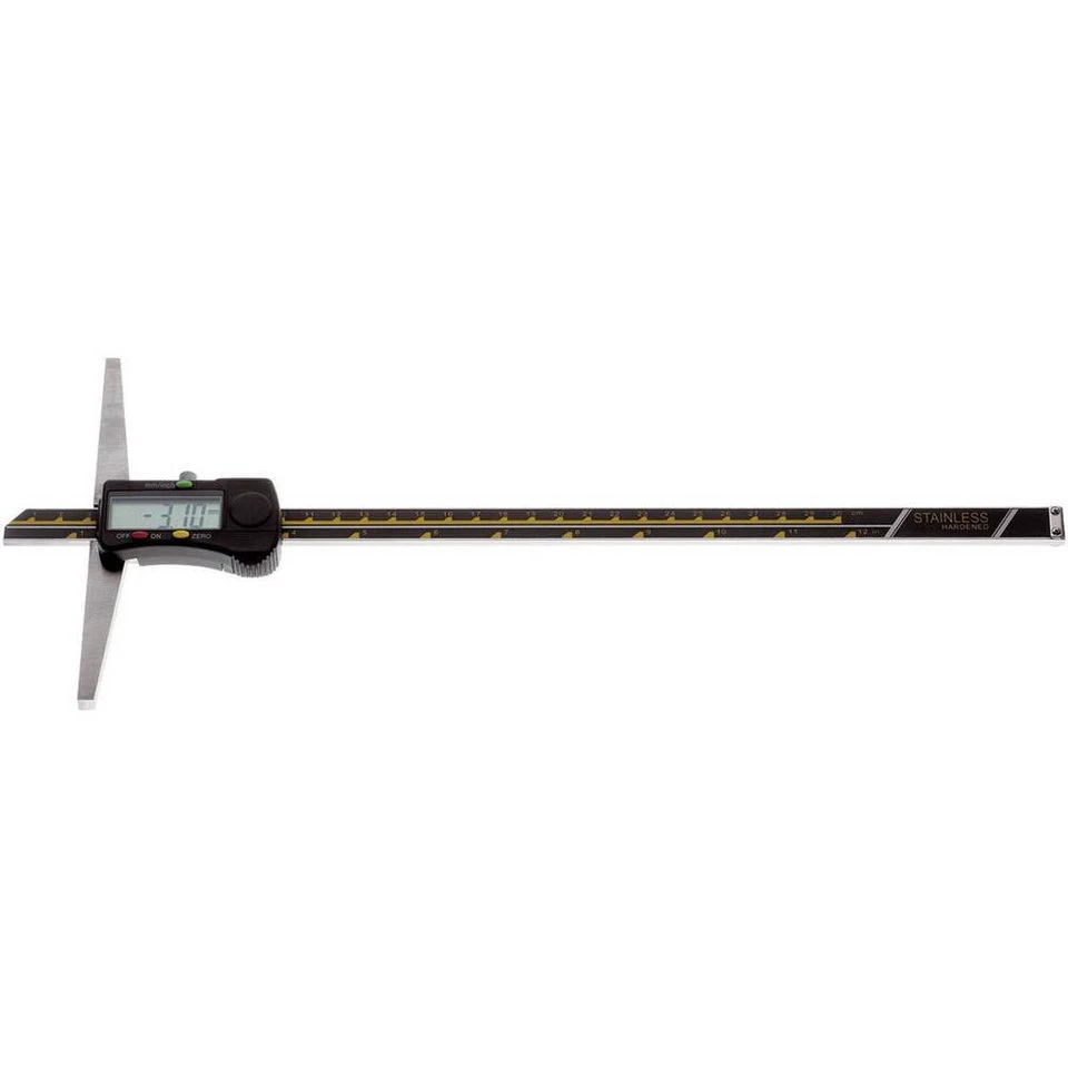 Horex Digitaler Tiefenmessschieber 300 mm 2263722 mit Feststellschraube Tasche