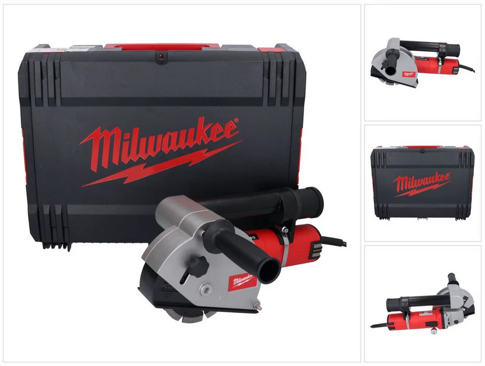 Milwaukee WCE 30 Mauernutfräse 1500 Watt 125 mm Brushless HD Box 4933449385
