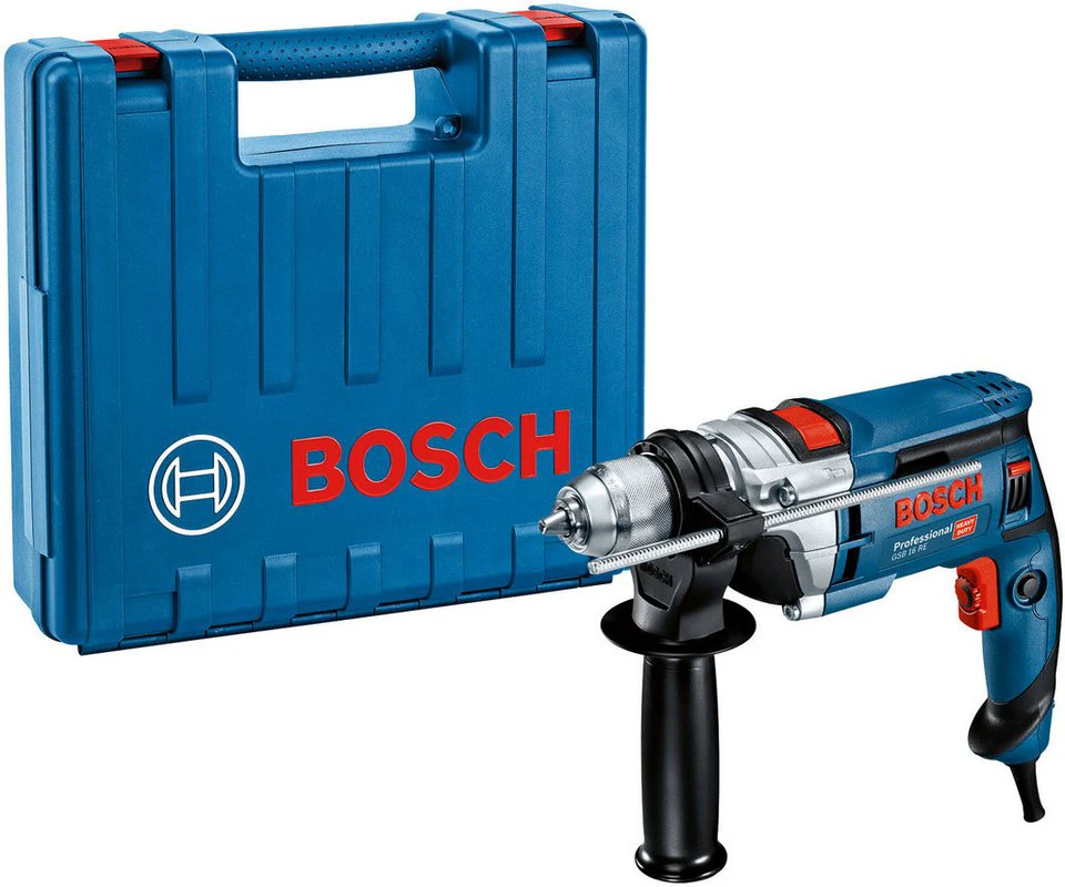 Bosch Professional Schlagbohrmaschine GSB 16 RE 750 W mit Tiefenanschlag Handwerkerkoffer