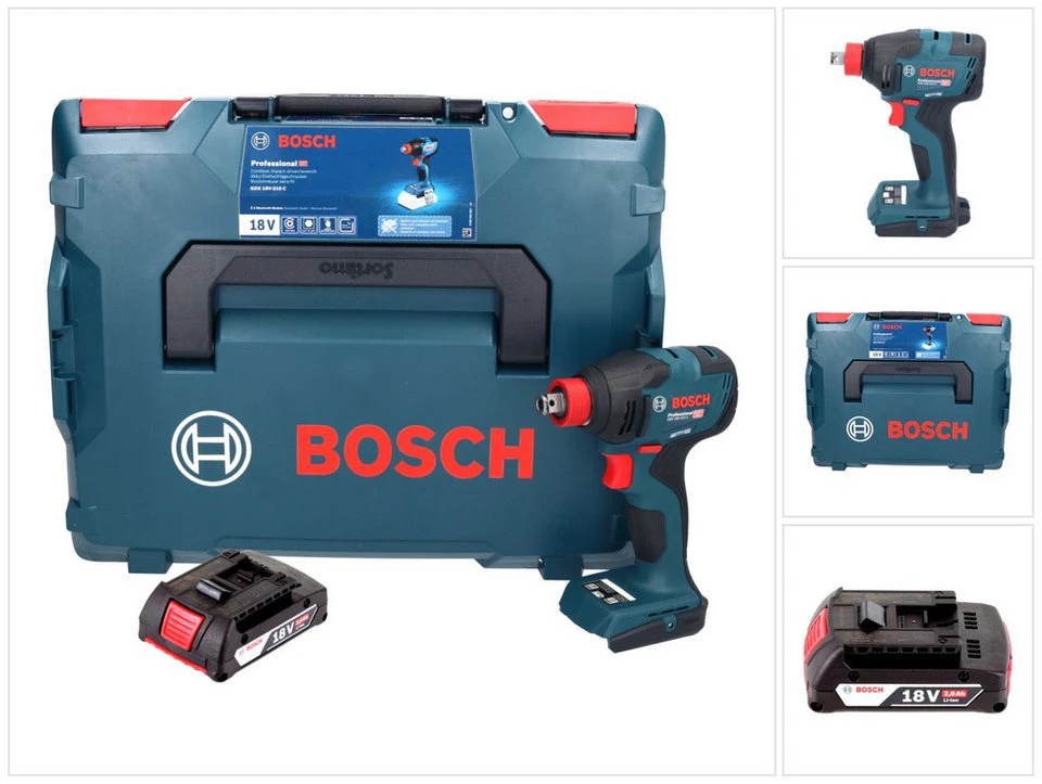 Bosch GDX 18V-210 C Professional Akku-Drehschlagschrauber 18 V 210 Nm bürstenlos
