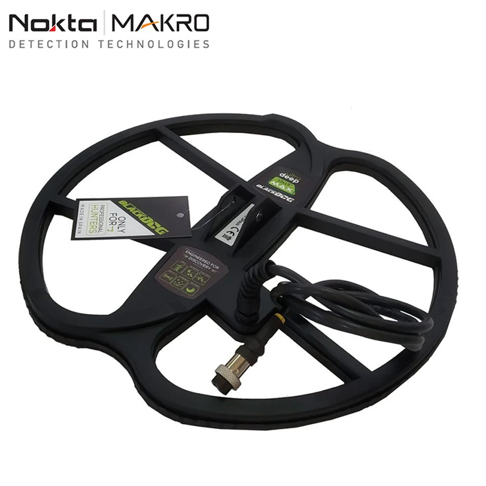 BlackDog Tiefensuchspule Max für Nokta Makro Anfibio, Kruzer, Multi Kruzer 13x13 Zoll
